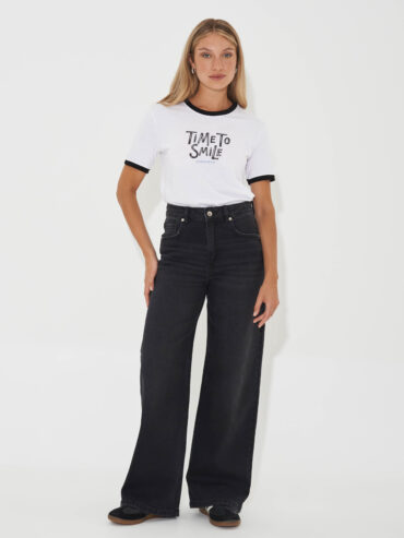 MARINA wide leg negro