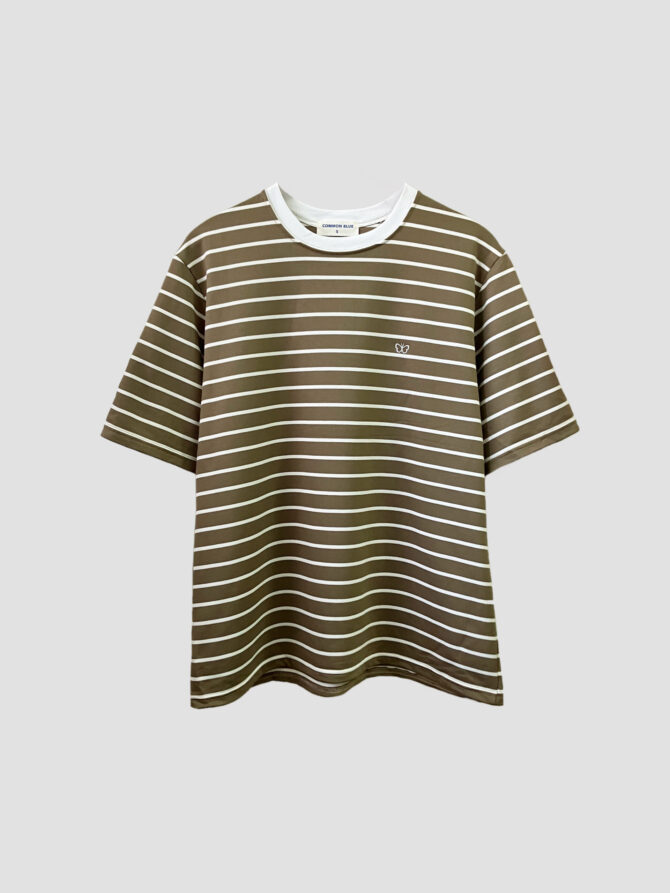 Remera over rayada